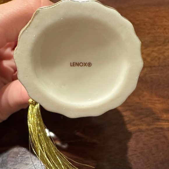 Lenox Holiday Cheer Angel Ornament - Picture 2 of 6